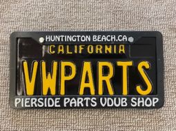 Pierside parts license plate frame